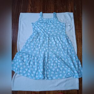 Old Navy Girls Printed Sleeveless Tiered Dress NWT